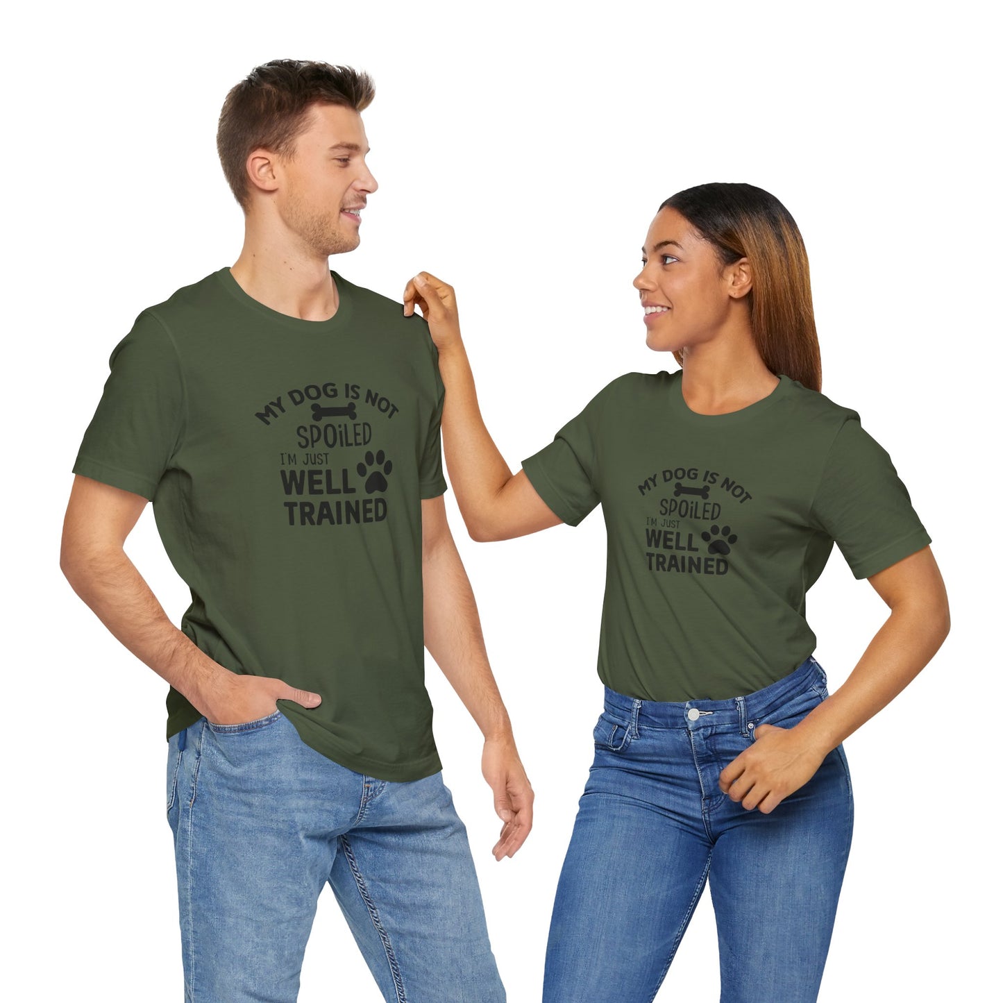 Dog Lover's Unisex Tee - Funny Dog Quote Shirt, Pet Owner Gift, Animal Lover Apparel, Cute Pet Humor, Dog Training Tee