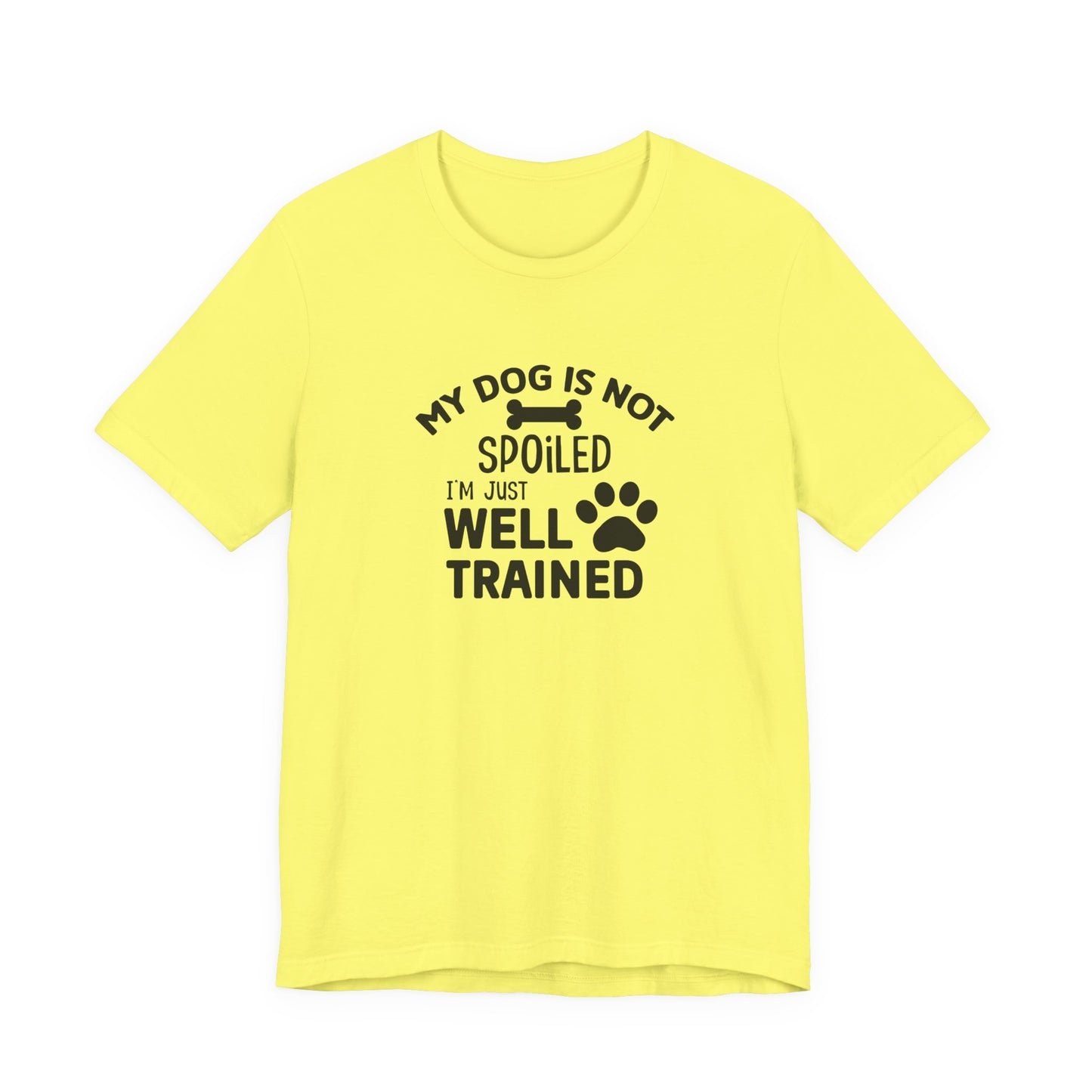 Dog Lover's Unisex Tee - Funny Dog Quote Shirt, Pet Owner Gift, Animal Lover Apparel, Cute Pet Humor, Dog Training Tee