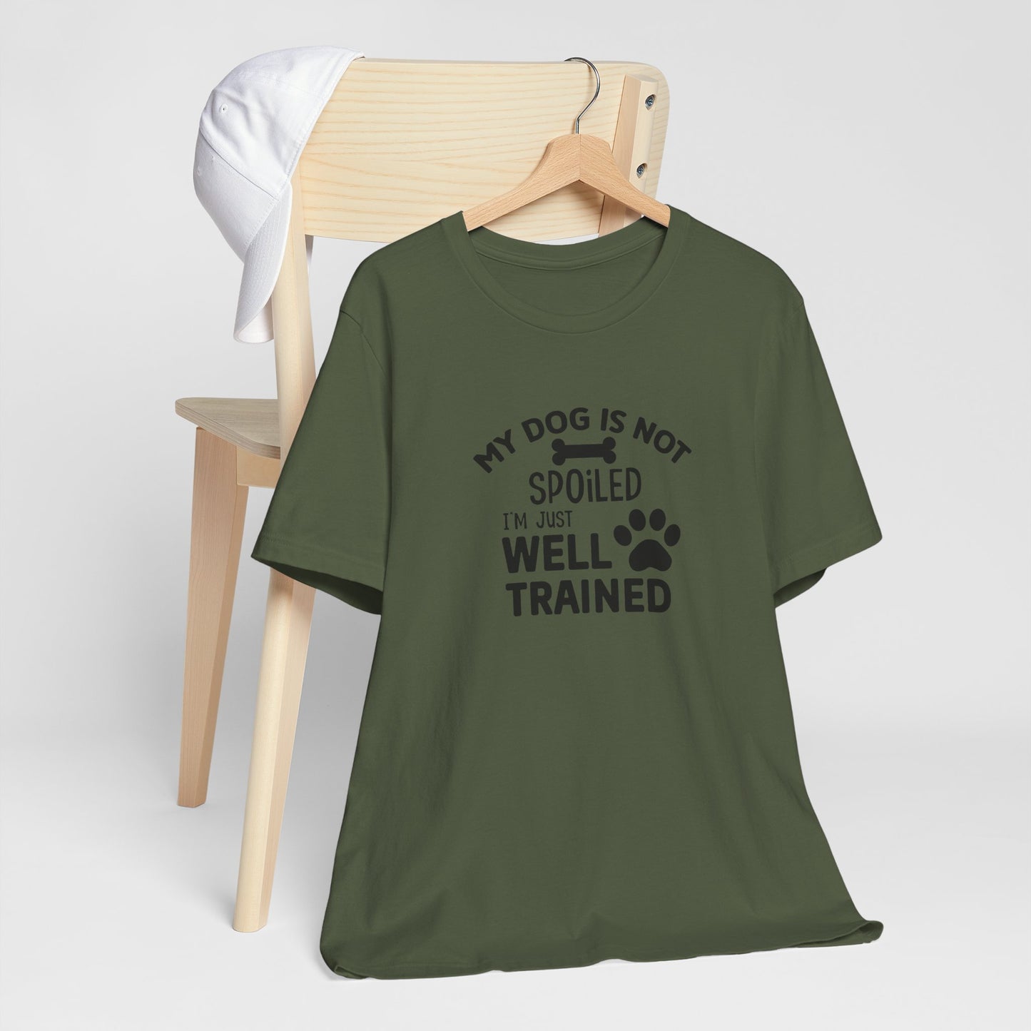 Dog Lover's Unisex Tee - Funny Dog Quote Shirt, Pet Owner Gift, Animal Lover Apparel, Cute Pet Humor, Dog Training Tee