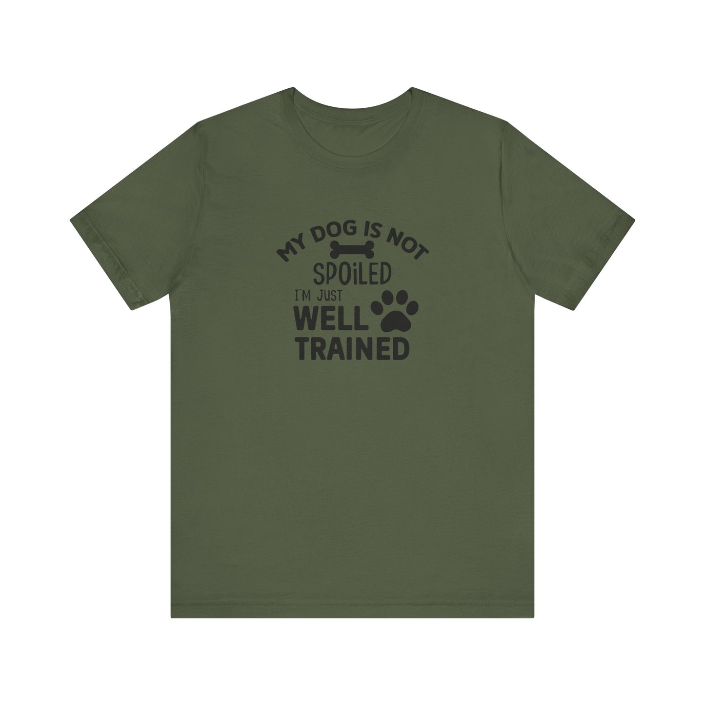 Dog Lover's Unisex Tee - Funny Dog Quote Shirt, Pet Owner Gift, Animal Lover Apparel, Cute Pet Humor, Dog Training Tee
