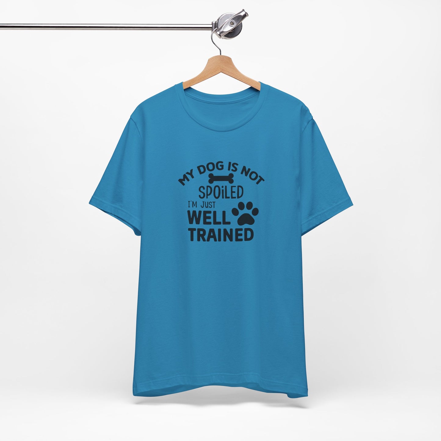 Dog Lover's Unisex Tee - Funny Dog Quote Shirt, Pet Owner Gift, Animal Lover Apparel, Cute Pet Humor, Dog Training Tee