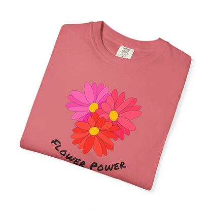 Flower Power Garment-Dyed T-shirt