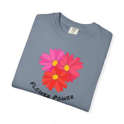 Flower Power Garment-Dyed T-shirt