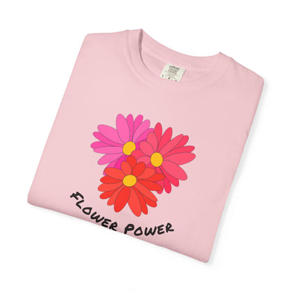 Flower Power Garment-Dyed T-shirt
