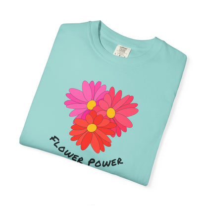 Flower Power Garment-Dyed T-shirt