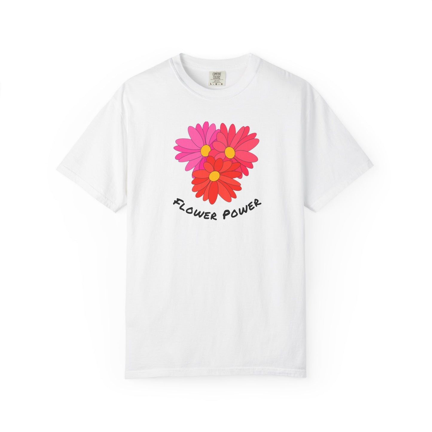 Flower Power Garment-Dyed T-shirt