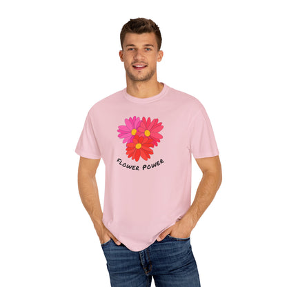 Flower Power Garment-Dyed T-shirt