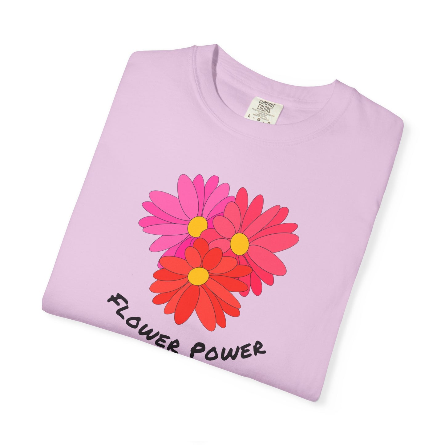 Flower Power Garment-Dyed T-shirt