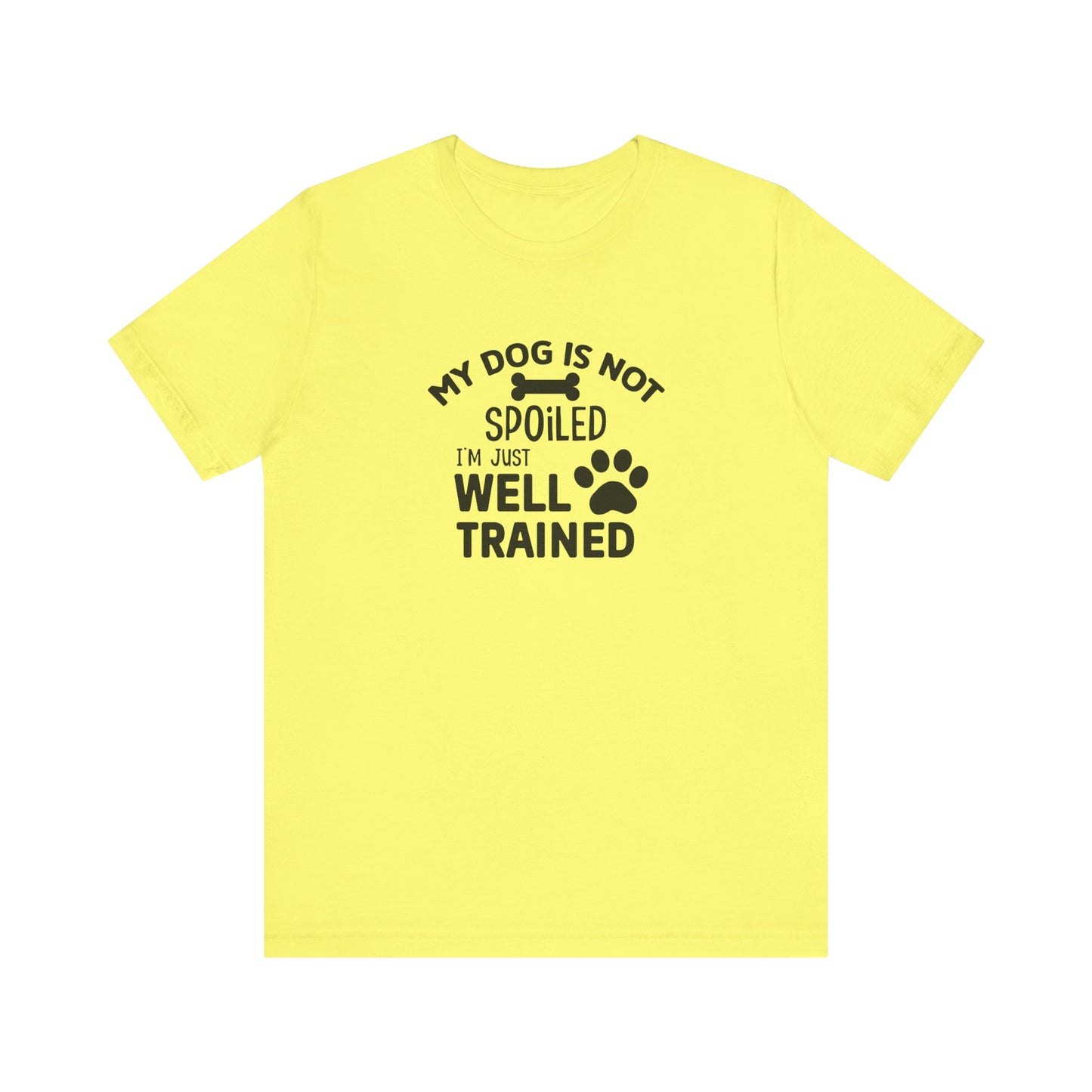 Dog Lover's Unisex Tee - Funny Dog Quote Shirt, Pet Owner Gift, Animal Lover Apparel, Cute Pet Humor, Dog Training Tee
