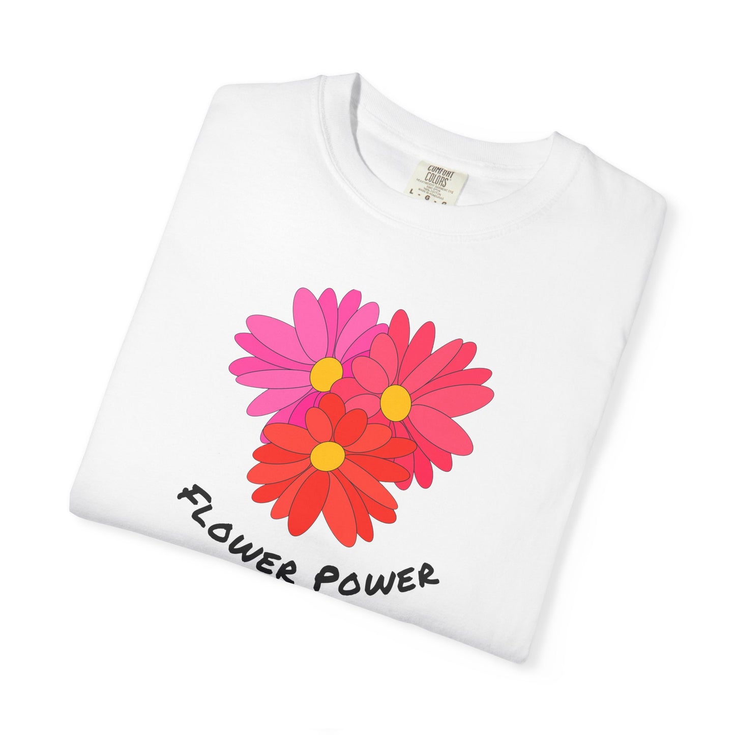 Flower Power Garment-Dyed T-shirt