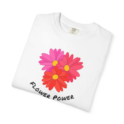 Flower Power Garment-Dyed T-shirt