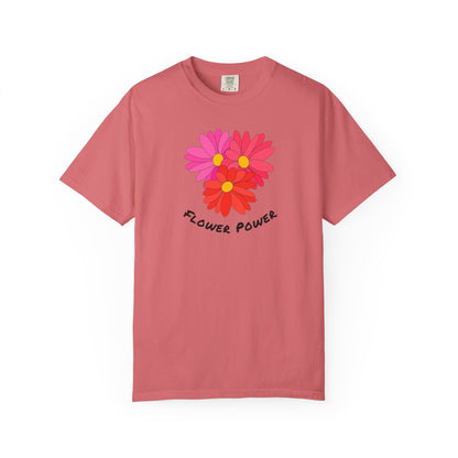 Flower Power Garment-Dyed T-shirt
