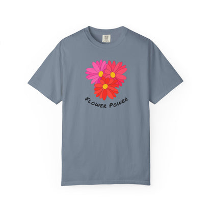 Flower Power Garment-Dyed T-shirt