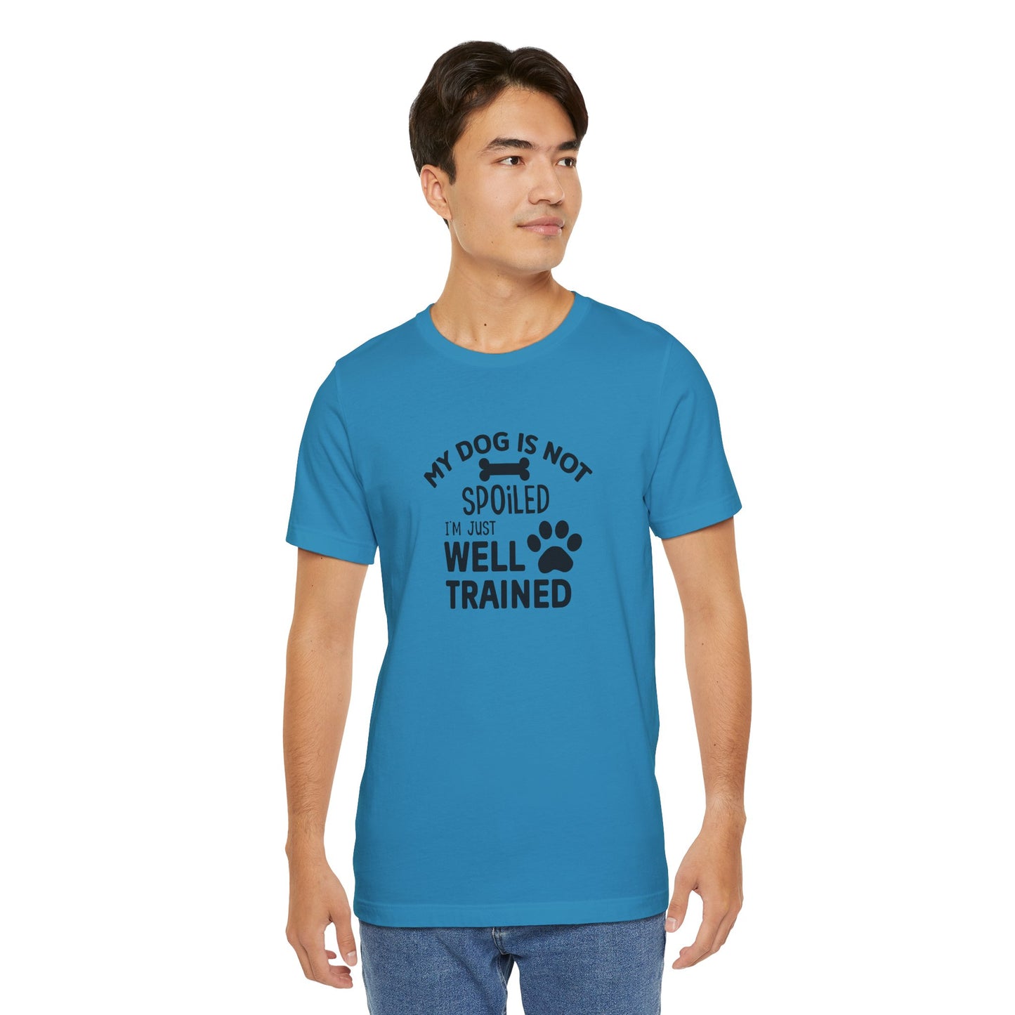 Dog Lover's Unisex Tee - Funny Dog Quote Shirt, Pet Owner Gift, Animal Lover Apparel, Cute Pet Humor, Dog Training Tee