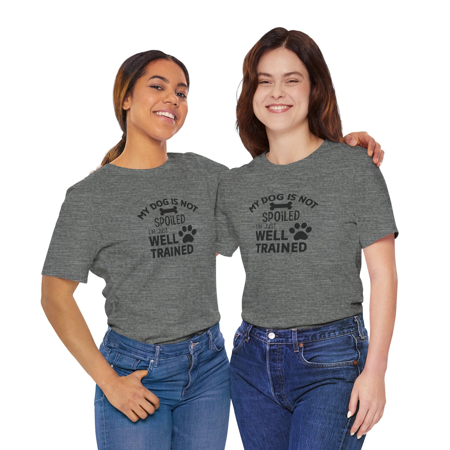 Dog Lover's Unisex Tee - Funny Dog Quote Shirt, Pet Owner Gift, Animal Lover Apparel, Cute Pet Humor, Dog Training Tee