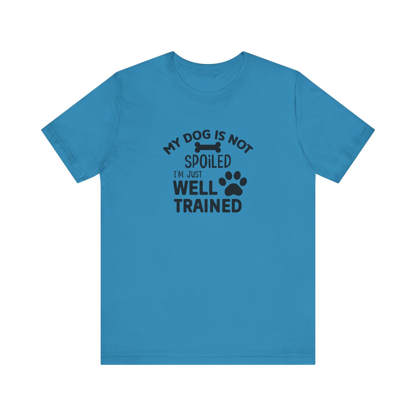 Dog Lover's Unisex Tee - Funny Dog Quote Shirt, Pet Owner Gift, Animal Lover Apparel, Cute Pet Humor, Dog Training Tee