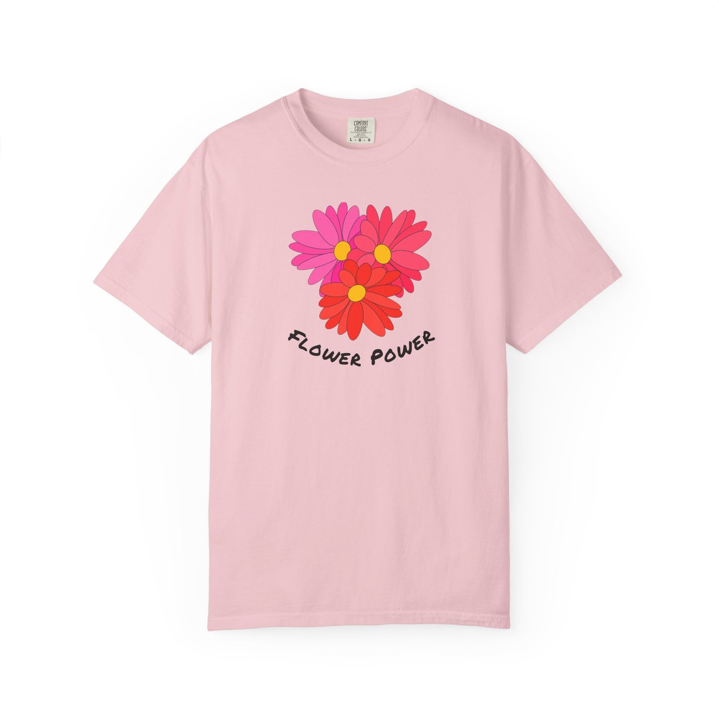 Flower Power Garment-Dyed T-shirt