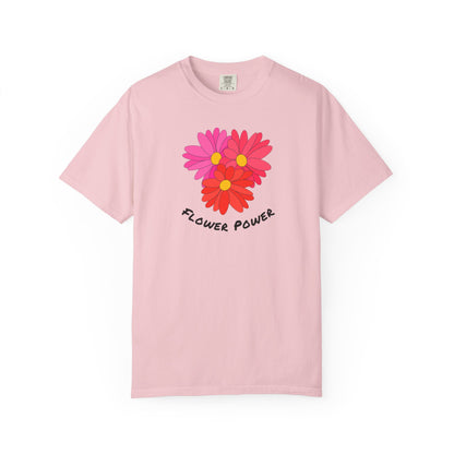 Flower Power Garment-Dyed T-shirt