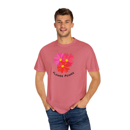 Flower Power Garment-Dyed T-shirt