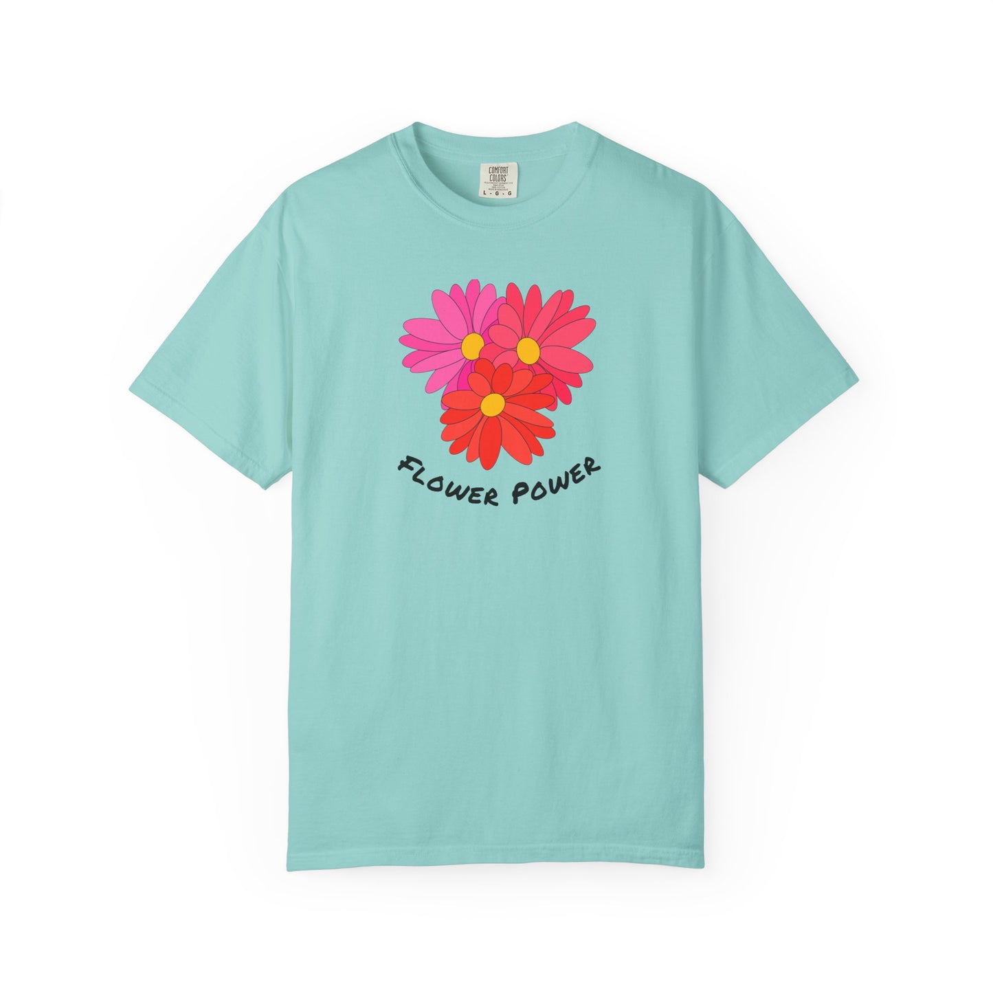 Flower Power Garment-Dyed T-shirt
