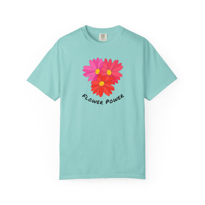 Flower Power Garment-Dyed T-shirt
