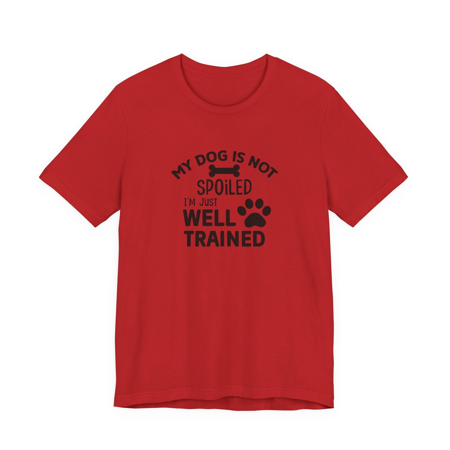 Dog Lover's Unisex Tee - Funny Dog Quote Shirt, Pet Owner Gift, Animal Lover Apparel, Cute Pet Humor, Dog Training Tee