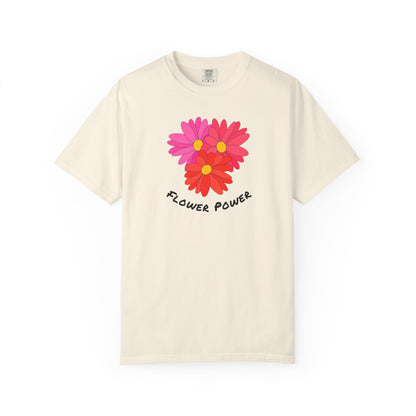 Flower Power Garment-Dyed T-shirt