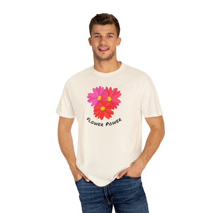 Flower Power Garment-Dyed T-shirt