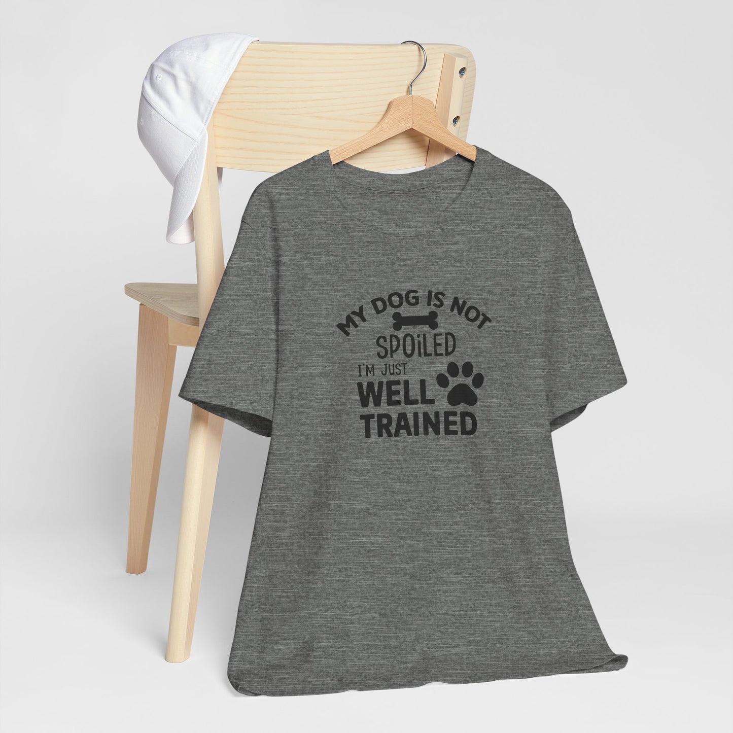 Dog Lover's Unisex Tee - Funny Dog Quote Shirt, Pet Owner Gift, Animal Lover Apparel, Cute Pet Humor, Dog Training Tee