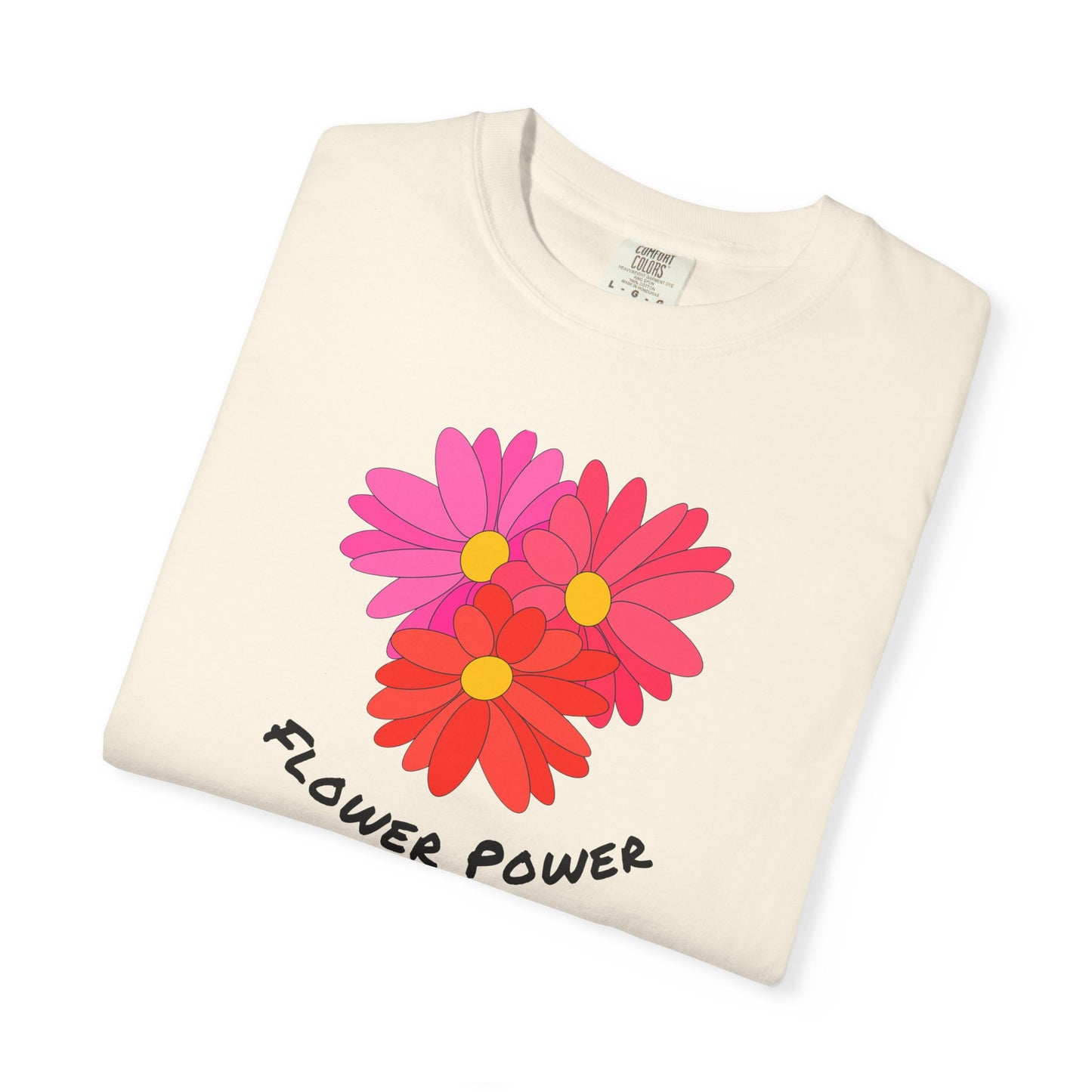 Flower Power Garment-Dyed T-shirt