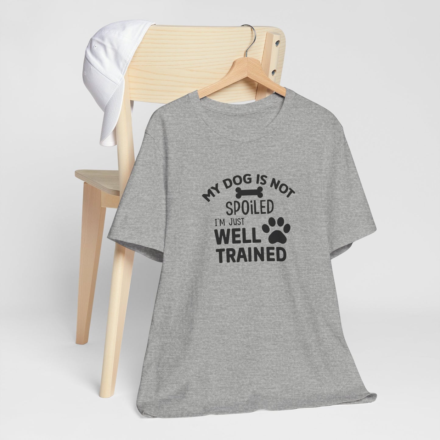 Dog Lover's Unisex Tee - Funny Dog Quote Shirt, Pet Owner Gift, Animal Lover Apparel, Cute Pet Humor, Dog Training Tee