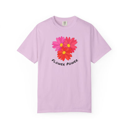 Flower Power Garment-Dyed T-shirt